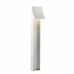 Belid Bend Bollard LED, White Structure
