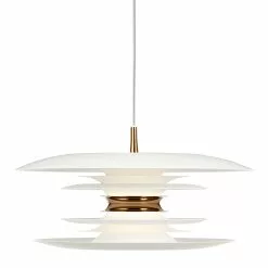 Belid Diablo Riippuvalaisin 500 Mm, Valkoinen / Messinkinen