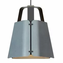 Belid Folding Ceiling 34 Cm, Anthracite/Concrete