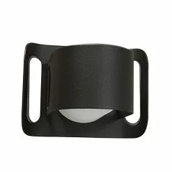 Belid Gekko Wall Outdoor Lighting, Black Texture