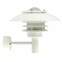 Belid Migi Wall Outdoor Lighting Ø32 Cm, White Structure