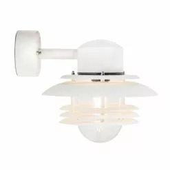 Belid Mira Wall Outdoor Lighting, White Texture