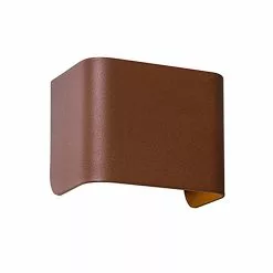 Belid Taurus Wall Light Outdoor, Rust Structure