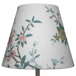 BERGO Lampskärmar Alf 20 Oriental Bird Lampshade, White