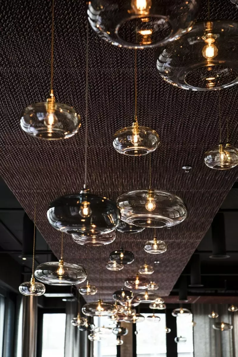 Ebb & Flow Horizon Pendant Lamp Ø29cm, Chameleon W Gold - Image 3