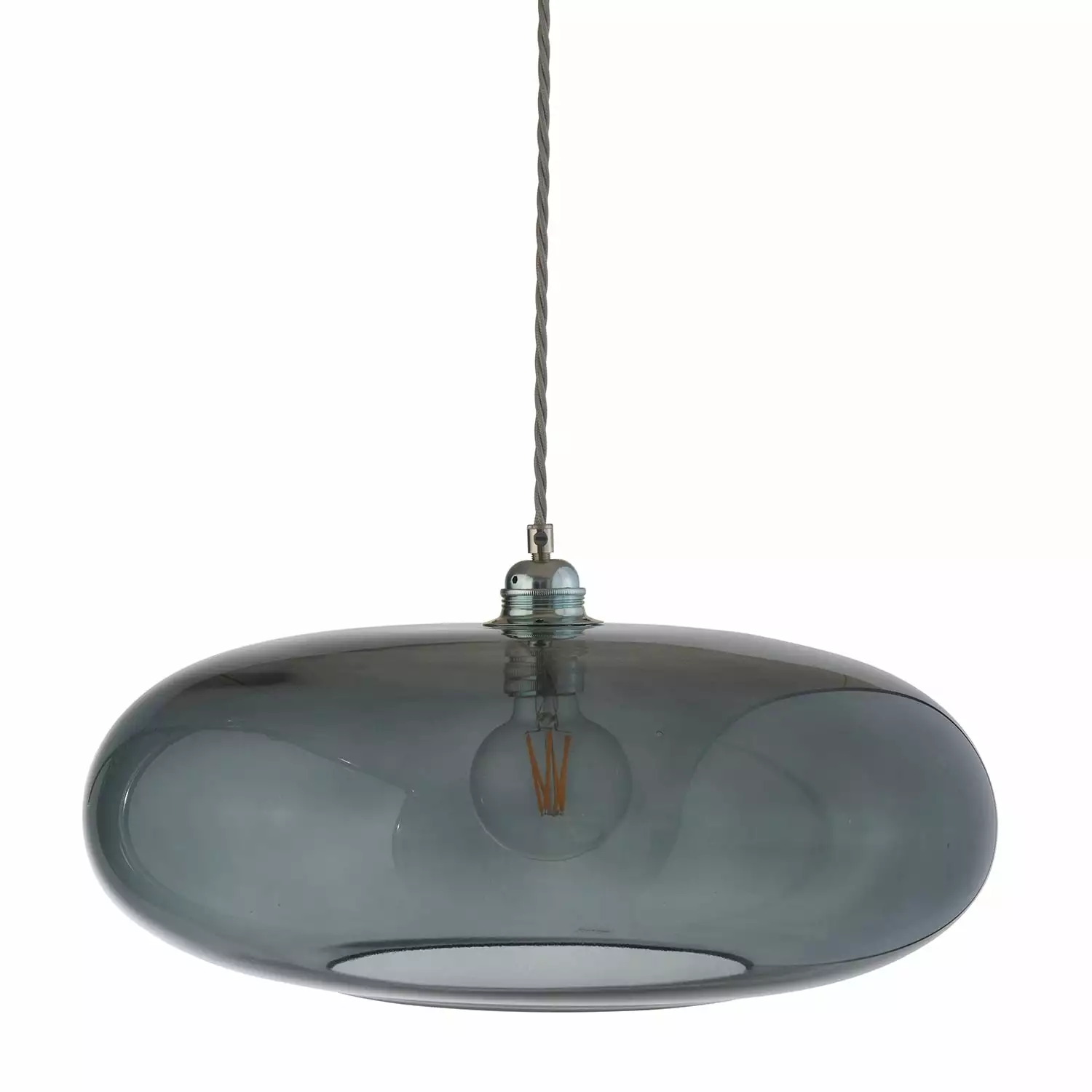 Ebb & Flow Horizon Pendant 45 Cm, Smokey Grey - Image 2