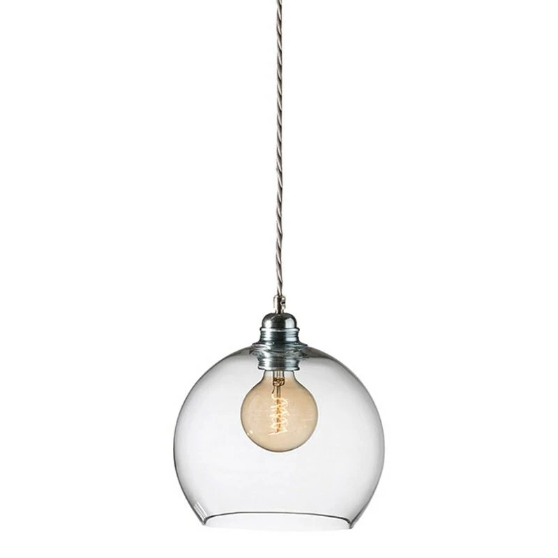 Ebb & Flow Rowan Kattovalaisin Ø22cm, Kirkas/Hopea