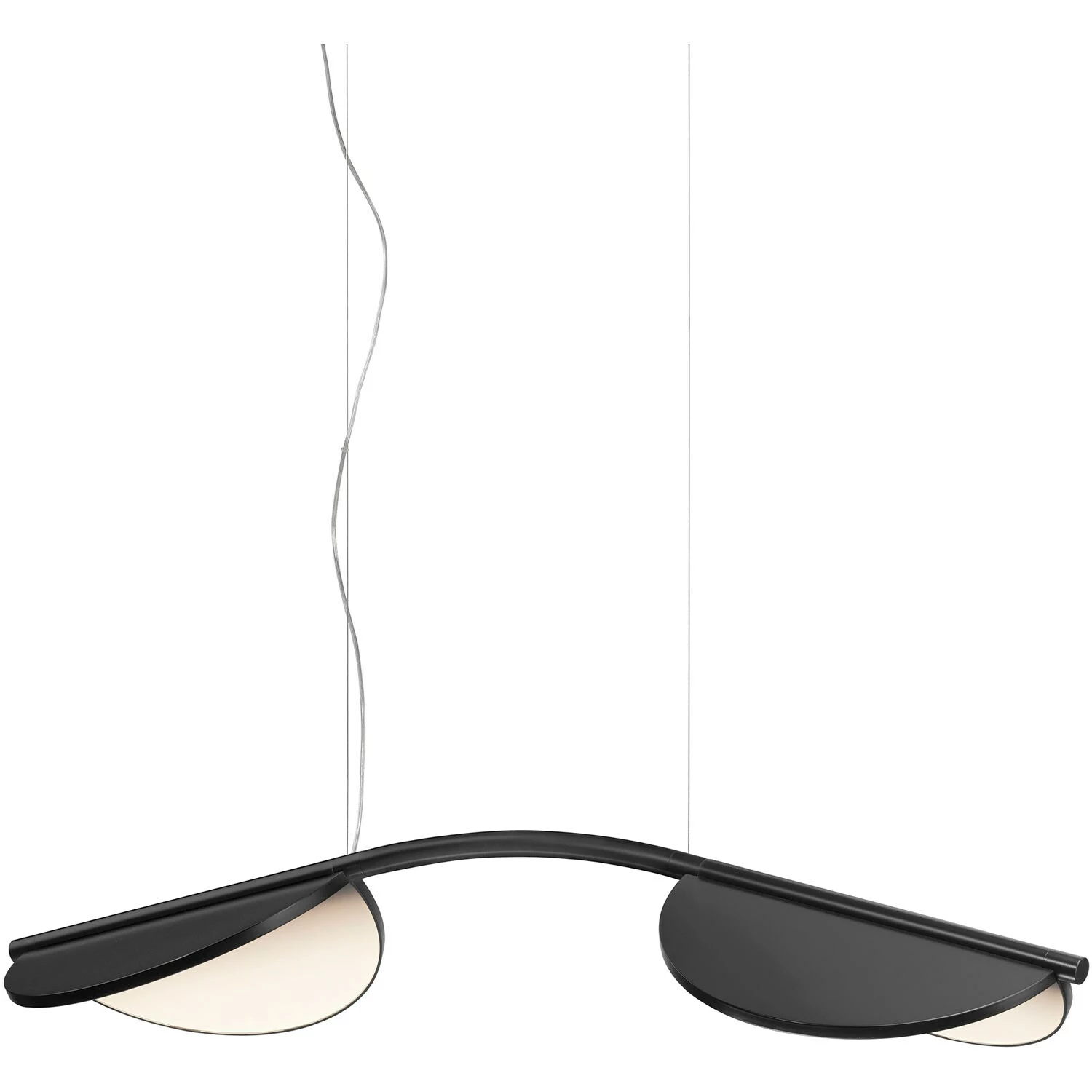 Flos Almendra Arch Short S2 Riippuvalaisin, Antrasiitti