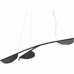 Flos Almendra Organic Y Short S3 Riippuvalaisin, Antrasiitti