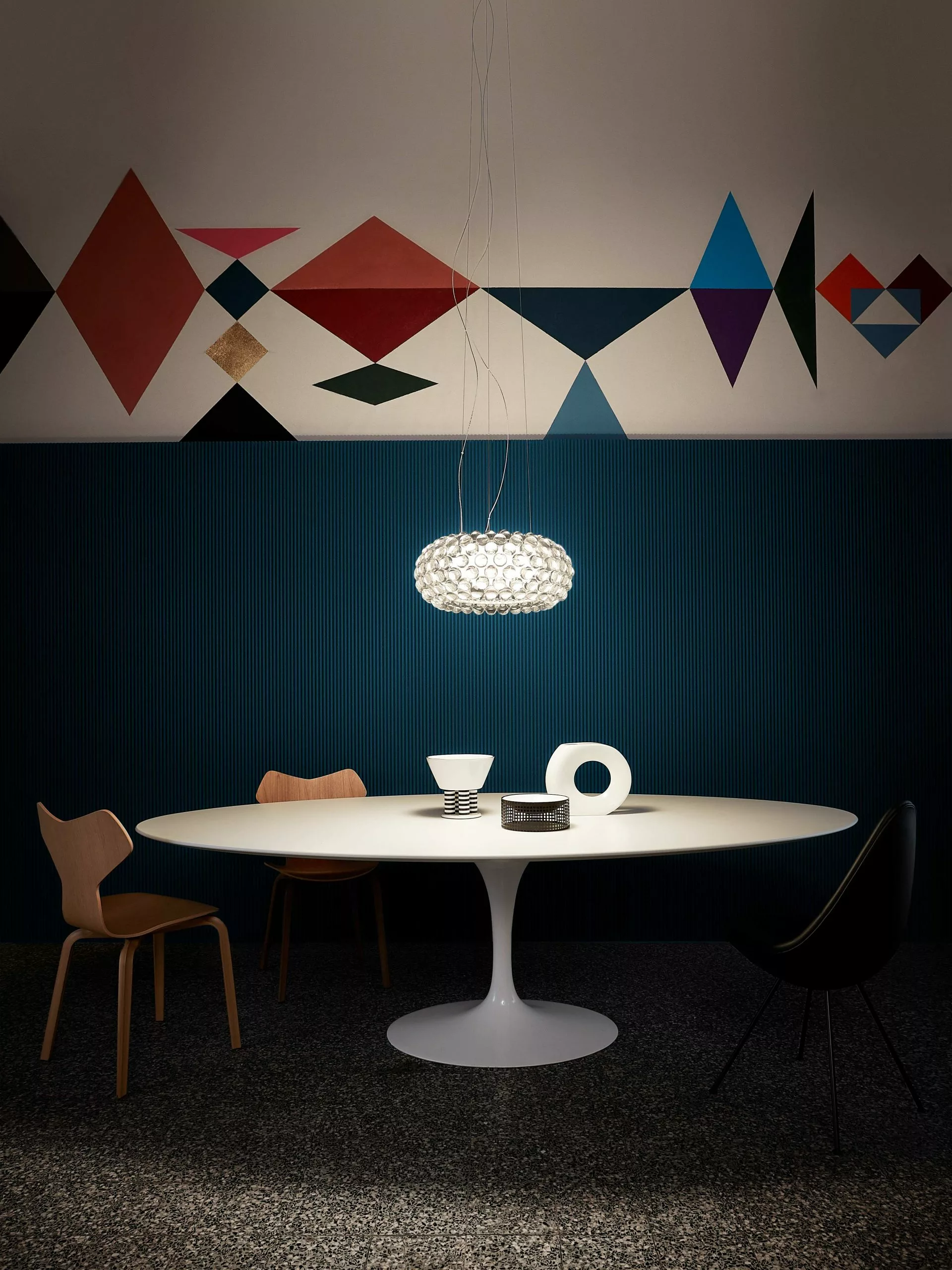 Foscarini Caboche Plus Media Riippuvalaisin, Harmaa, Himmennin - Image 6