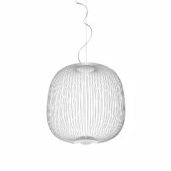 Foscarini Spokes LED 2 Kattovalaisin Himmennin, Valkoinen