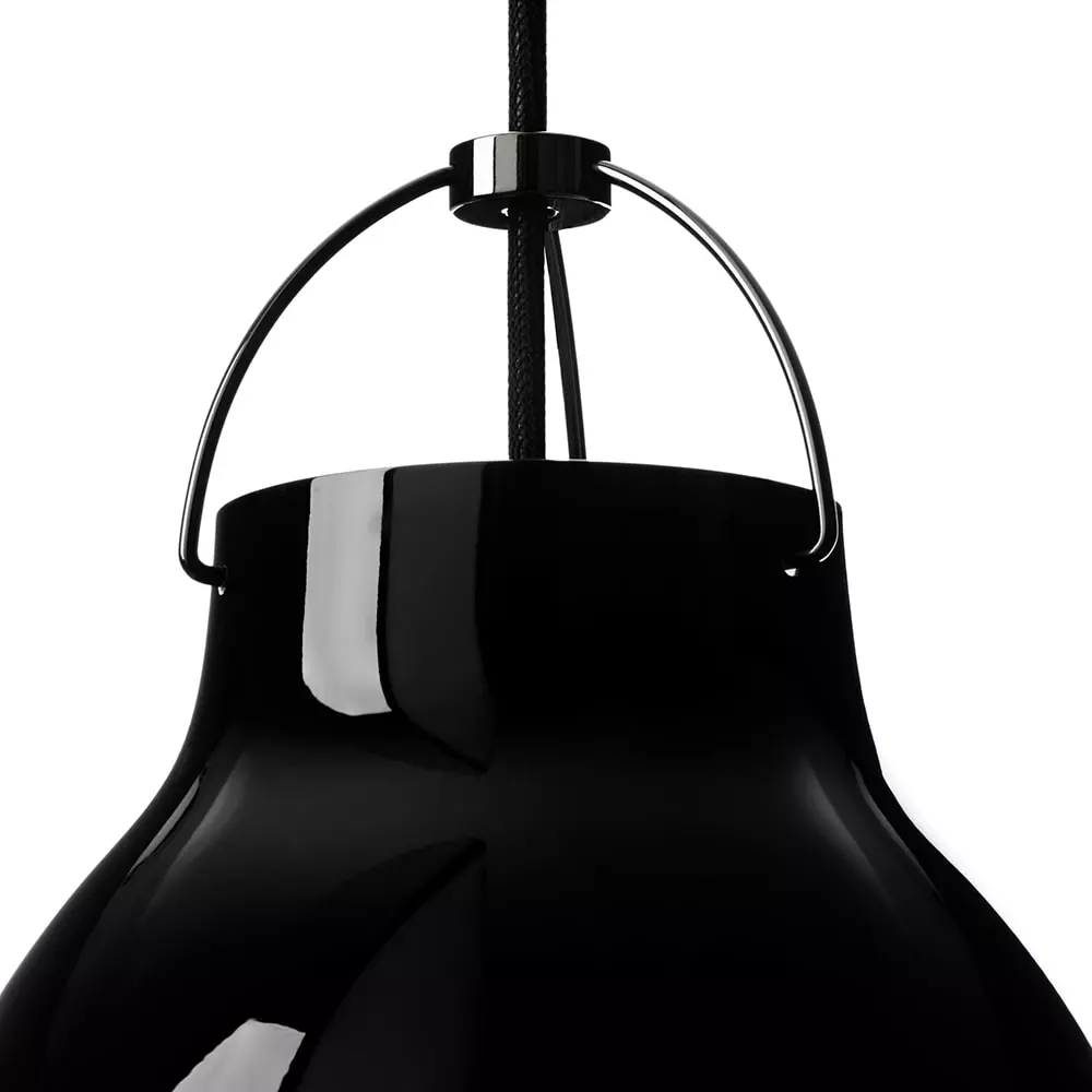 Fritz Hansen Caravaggio Kattovalaisin P2, Musta/ Musta - Image 6