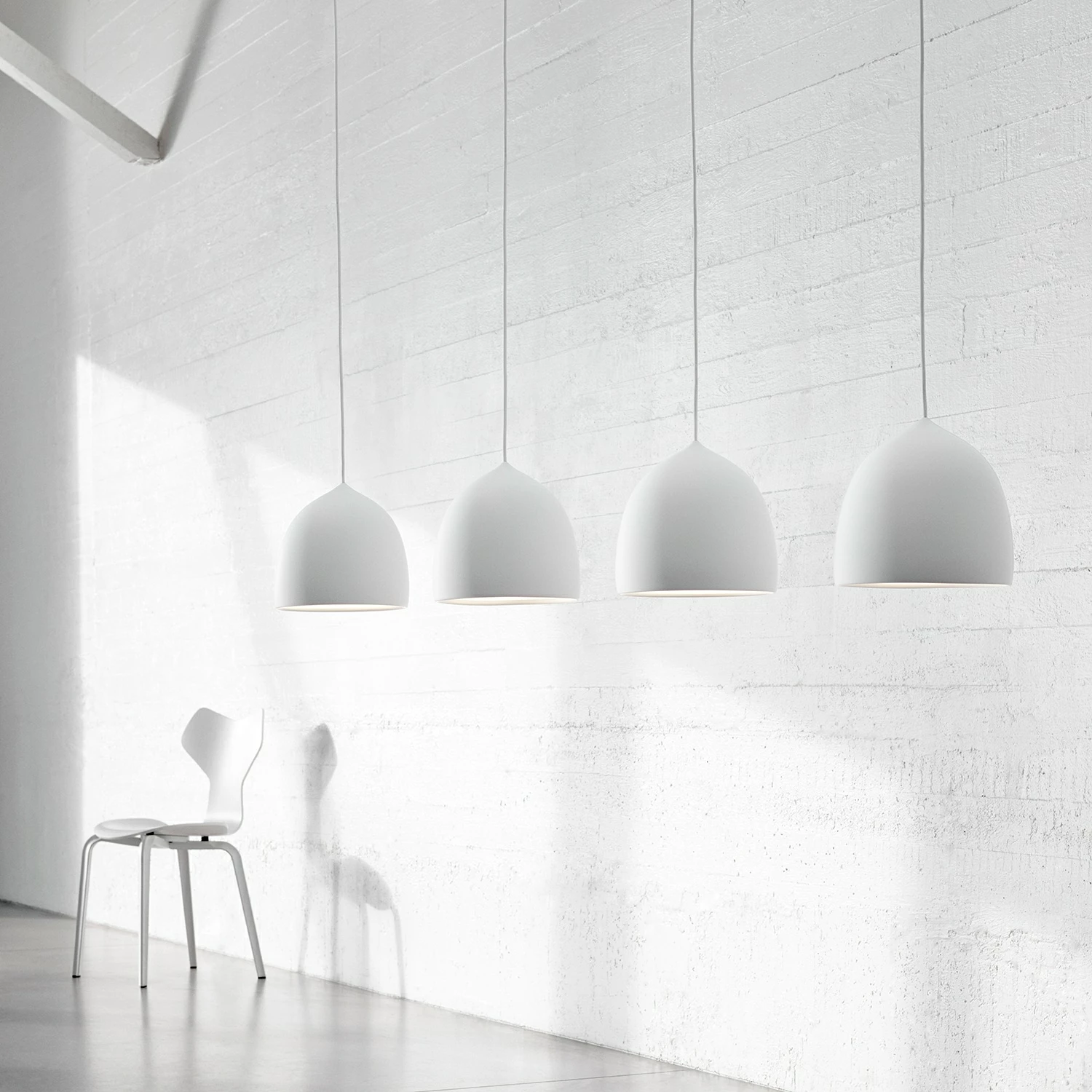 Fritz Hansen Suspence P1 Kattovalaisin, 3M, Vaaleanharmaa - Image 2