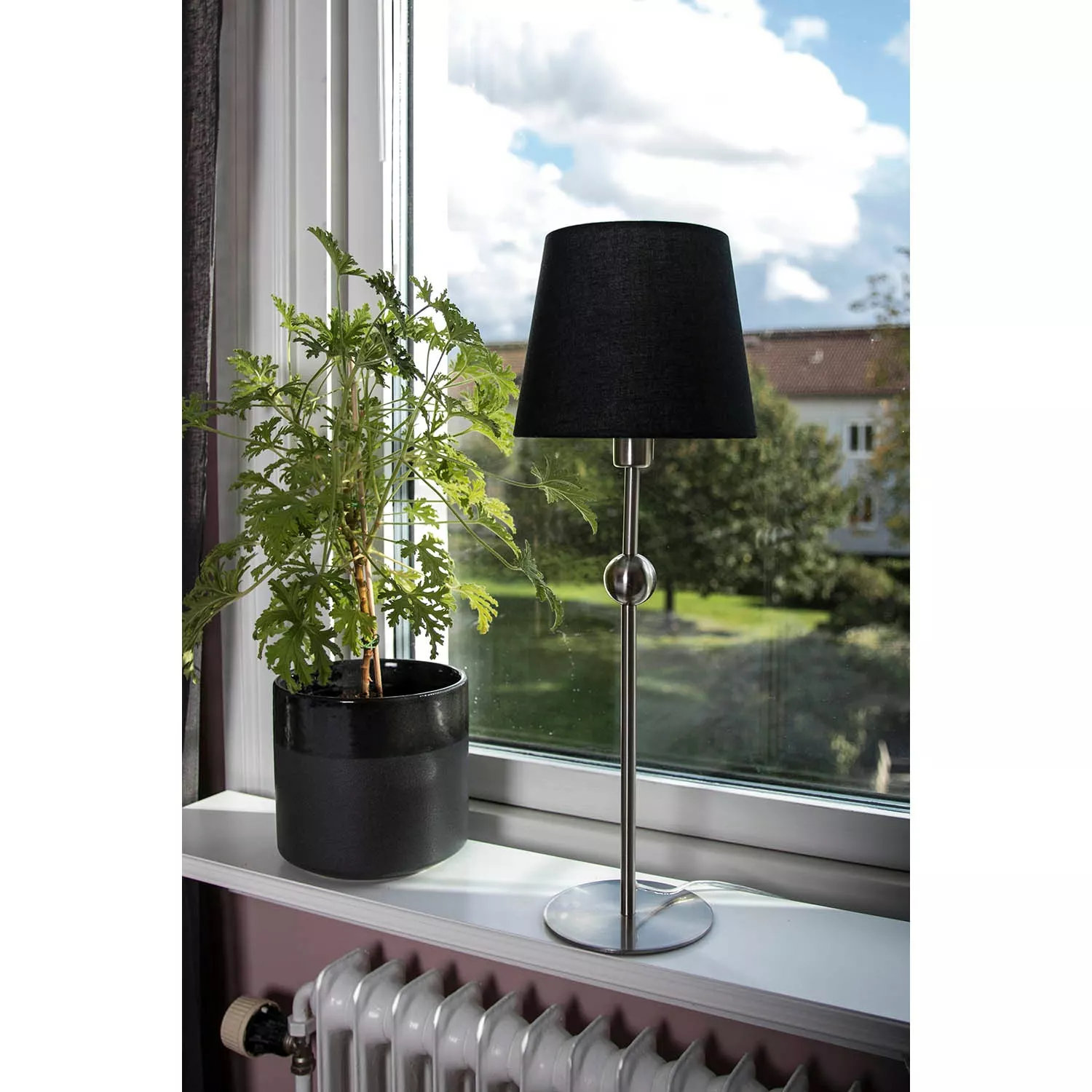 Globen Lighting Astrid Lampunjalusta, Brushed Steel - Image 4