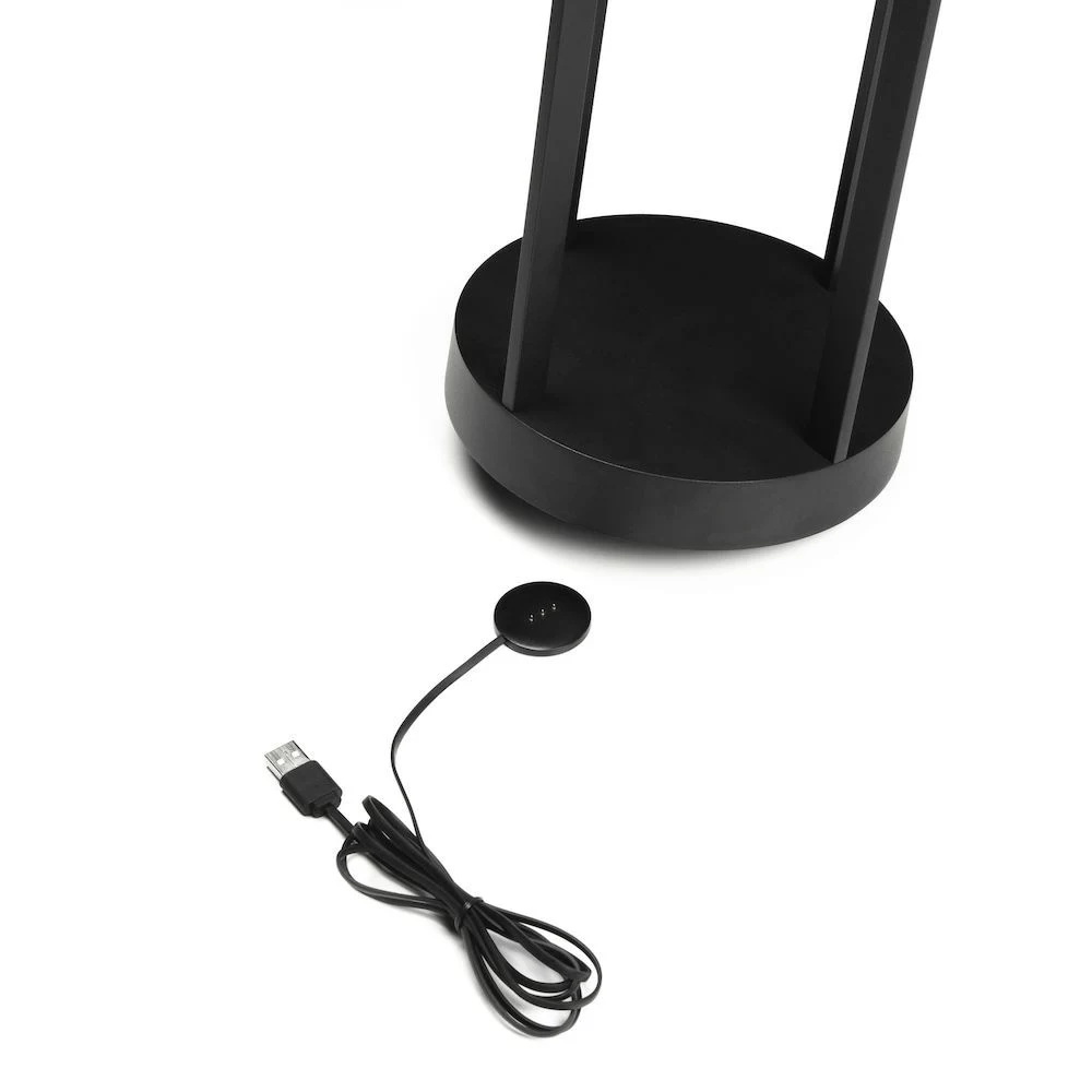 Gnosjö Konstsmide Chieti Pöytävalaisin Kannettava, Musta - Image 3