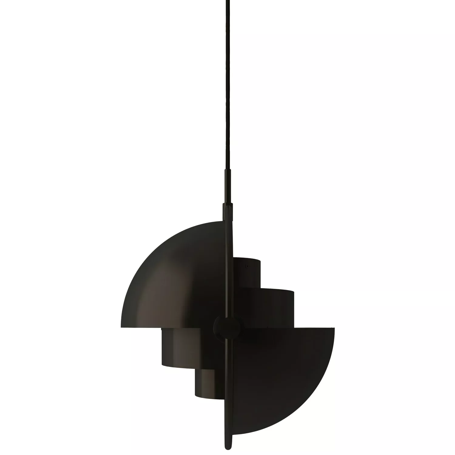 Gubi Multi-Lite Riippuvalaisin Ø25,5 Cm, Black Brass - Image 4