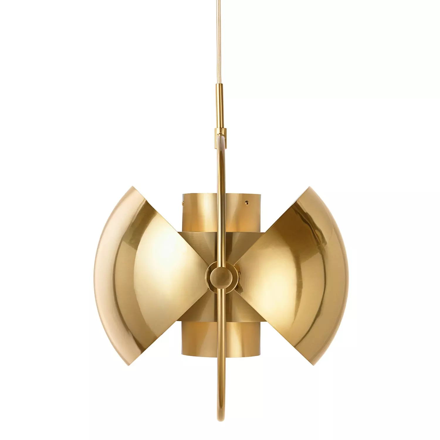 Gubi Multi-Lite Riippuvalaisin 36 Cm, Messinkinen / Kiiltävä Messinki - Image 3