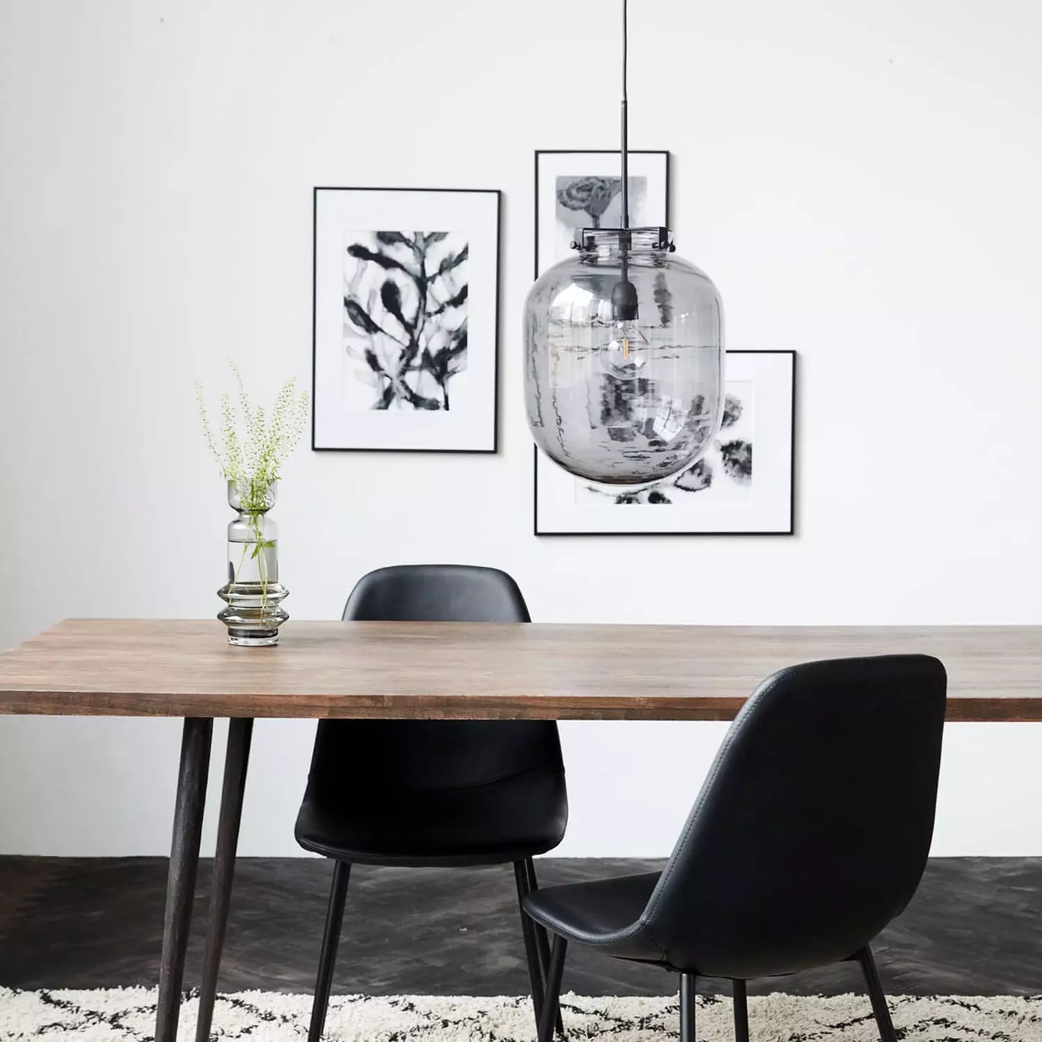 House Doctor Ball-Jar Kattolamppu 30cm, Savunharmaa - Image 3