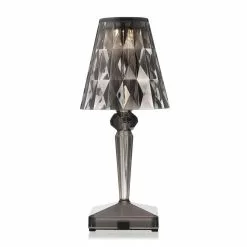 Kartell Battery Pöytävalaisin Kannettava, Harmaa