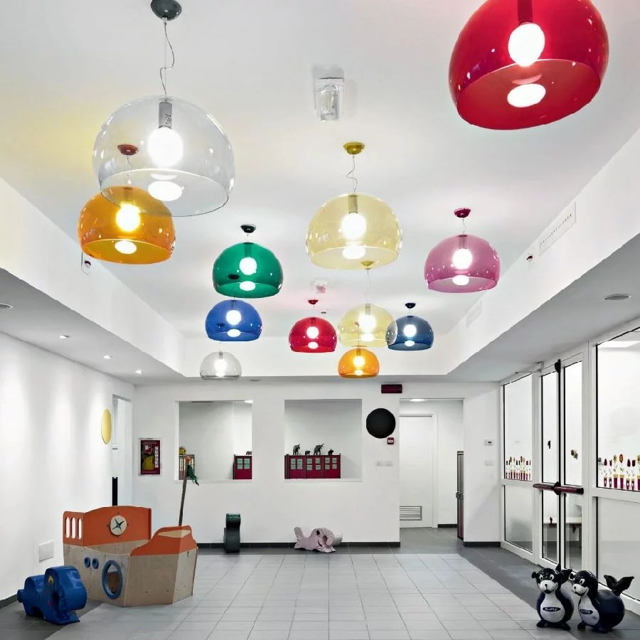 Kartell FL/Y Big Valaisin, Valkoinen - Image 2