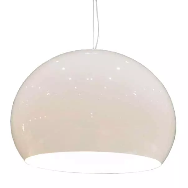 Kartell FL/Y Big Valaisin, Valkoinen