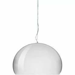Kartell FL/Y Riippuvalaisin 52 Cm, Chrome