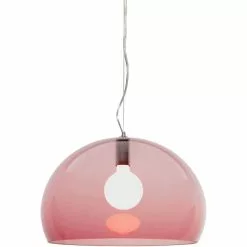 Kartell FL/Y Riippuvalaisin 52 Cm, Viininpunainen