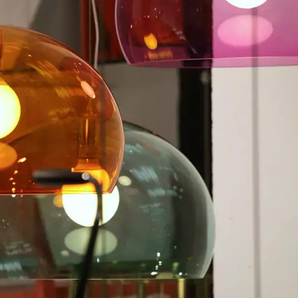 Kartell FL/Y Opaque Valaisin, Valkoinen - Image 3