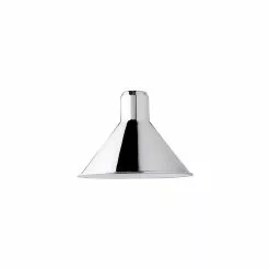 DCWéditions Lampe Gras SHA CLASSIC CONIC Lampunvarjostin, Chrome