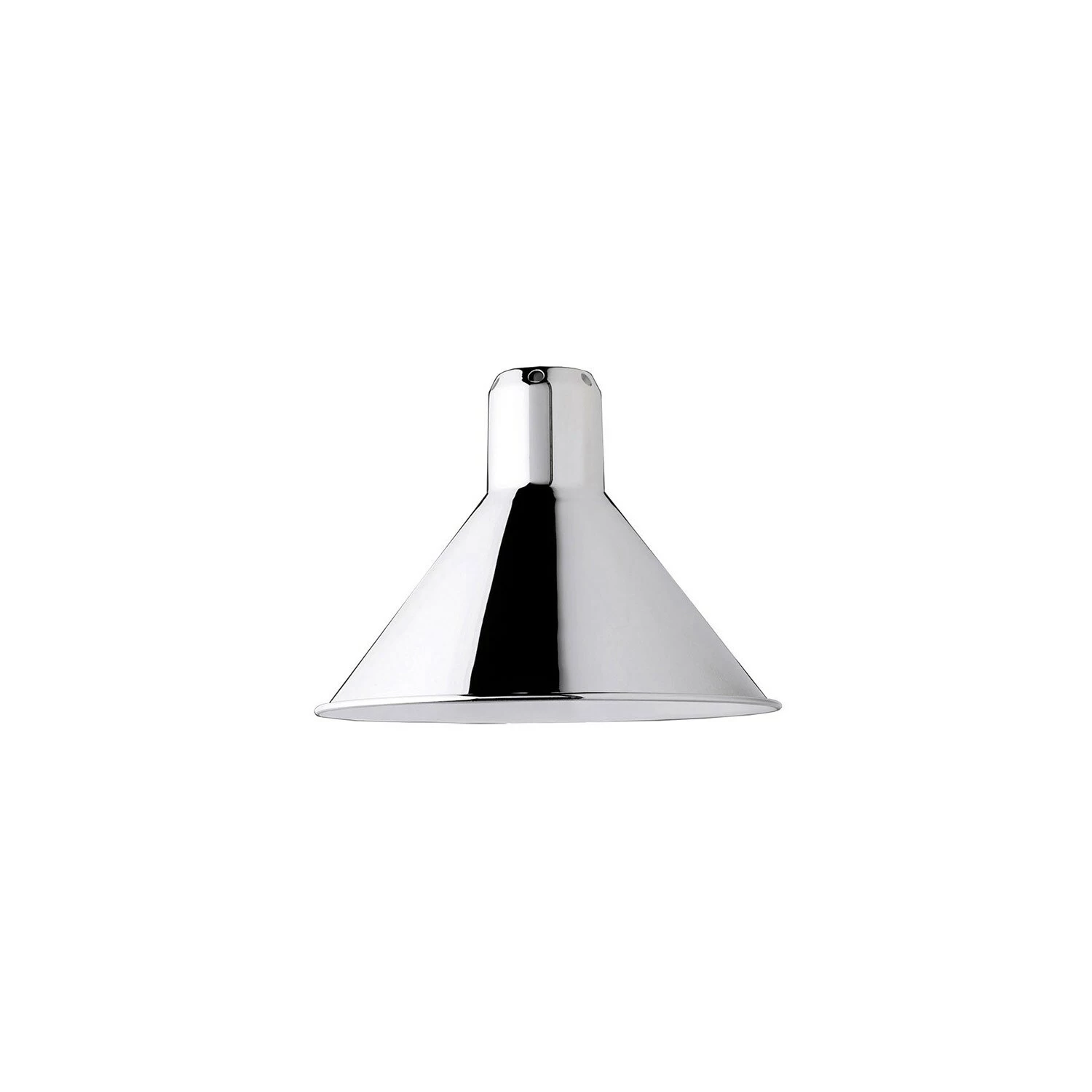 DCWéditions Lampe Gras SHA CLASSIC CONIC Lampunvarjostin, Chrome
