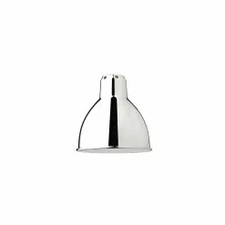 DCWéditions Lampe Gras SHA CLASSIC ROUND Lampunvarjostin, Chrome