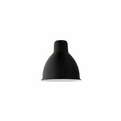 DCWéditions Lampe Gras SHA L ROUND Lampunvarjostin, Musta