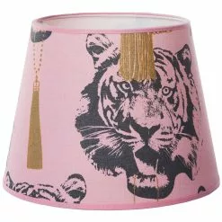 Lisa Bengtsson Coco Tiger Lampunvarjostin Pinkki H31 Cm