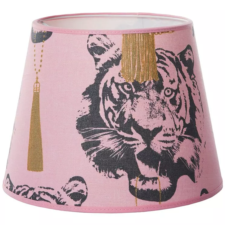 Lisa Bengtsson Coco Tiger Lampunvarjostin Pinkki H31 Cm