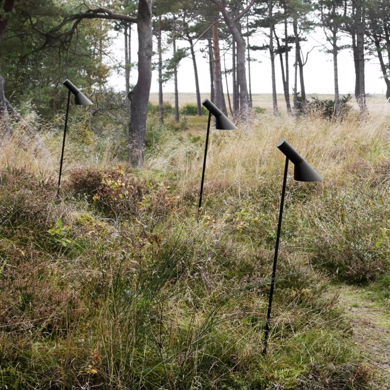 Louis Poulsen AJ Garden Pollarivalaisin Pitkä Adapterilla 4000K Varras - Image 3