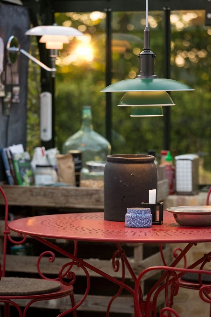 Louis Poulsen PH 3 1/2-3 Riippuvalaisin, Vihreä - Image 4