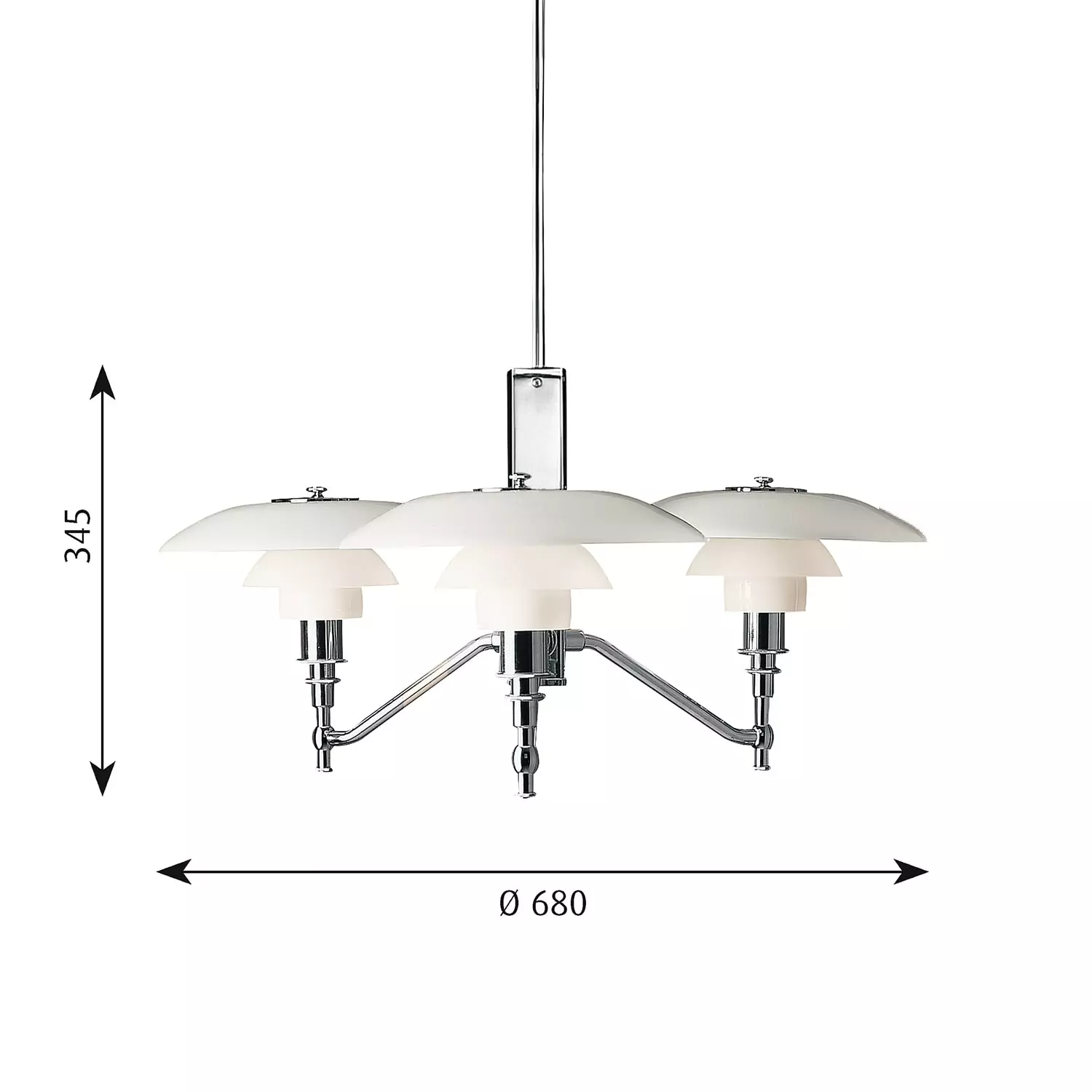 Louis Poulsen PH 3/2 Akademi Riippuvalaisin, 60 Cm - Image 4