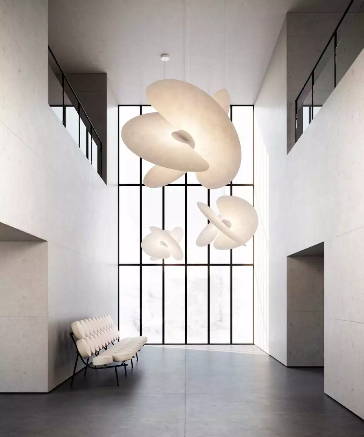 Luceplan Levante Riippuvalaisin 600 Mm, Vaiheleikkaushimmennin - Image 4