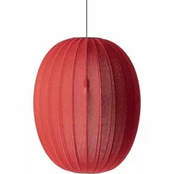 Made By Hand Knit-Wit Riippuvalaisin Korkea Ovaali 65 Cm, Maple Red