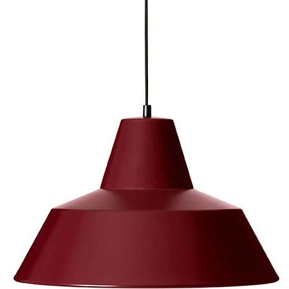 Made By Hand Workshop W5 Riippuvalaisin, Wine Red