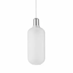Normann Copenhagen Amp Riippuvalaisin Suuri, Matte White/Zink