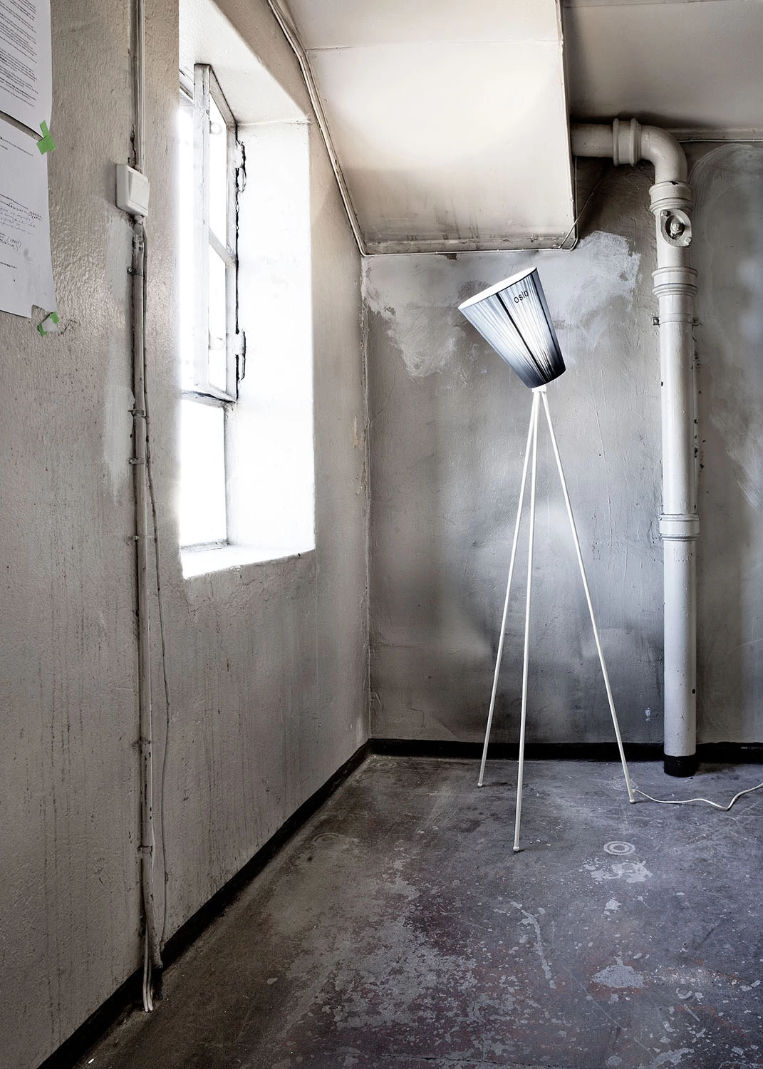 Northern Oslo Wood Lightblue Shade - Image 2