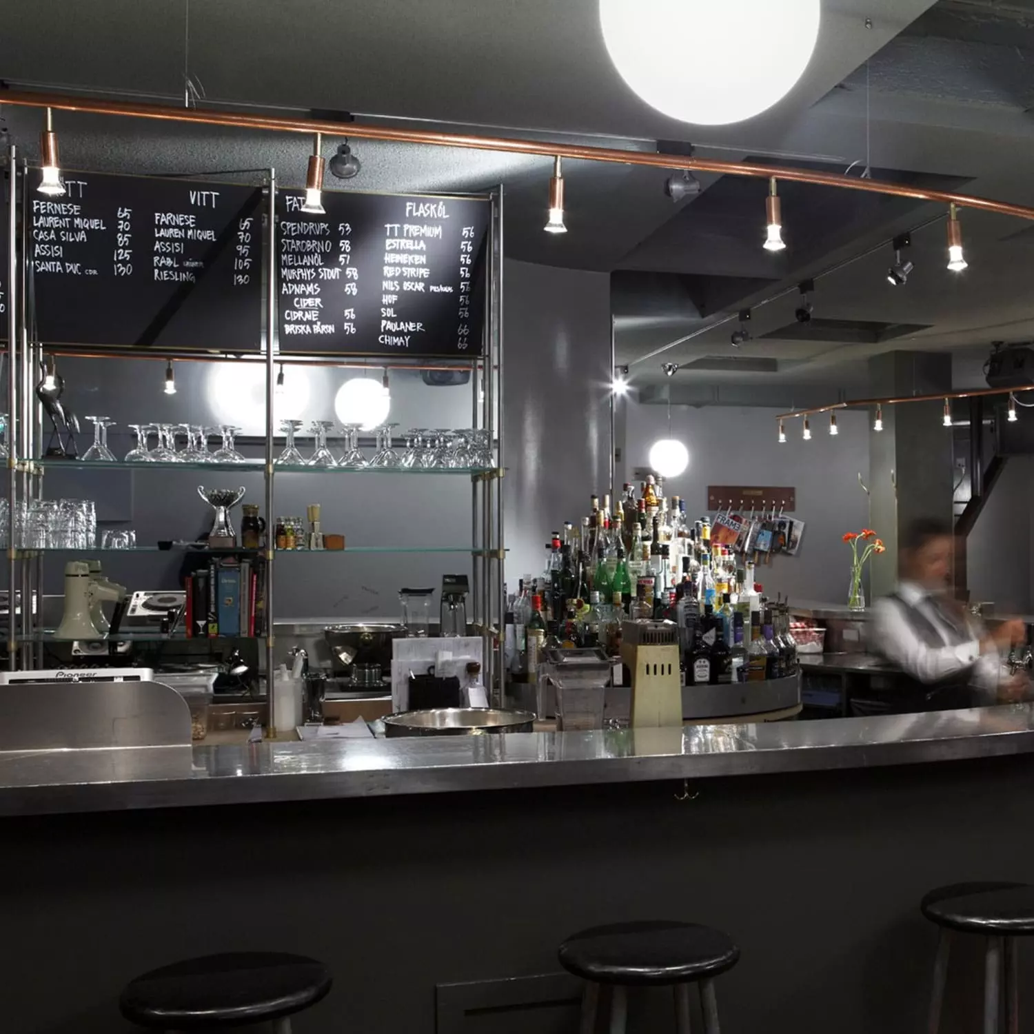 Örsjö Belysning Star 6 Seinä-Kattovalaisin, Raaka Messinki - Image 3