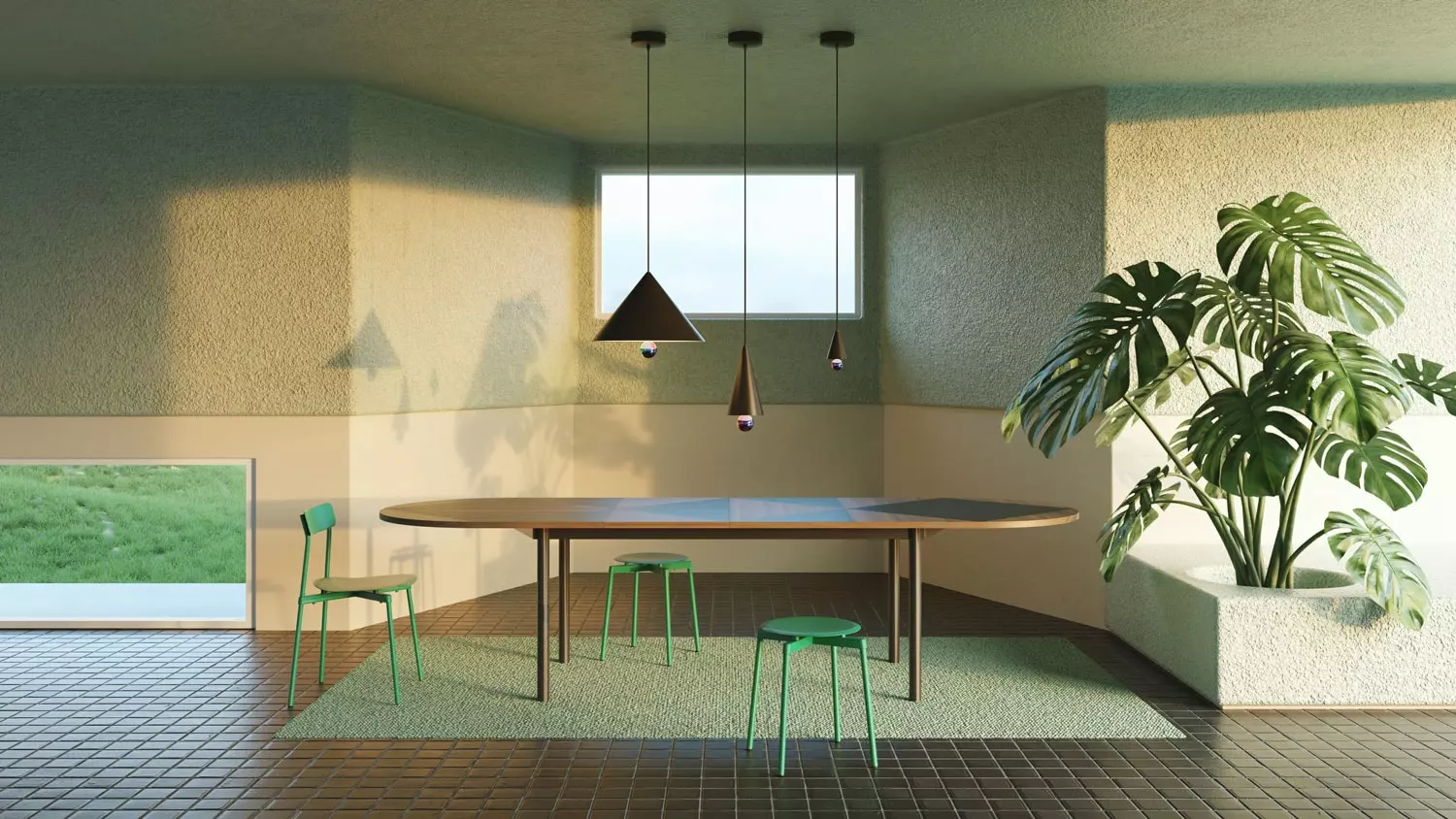 Petite Friture Cherry LED Riippuvalaisin 93 Mm, Musta - Image 3