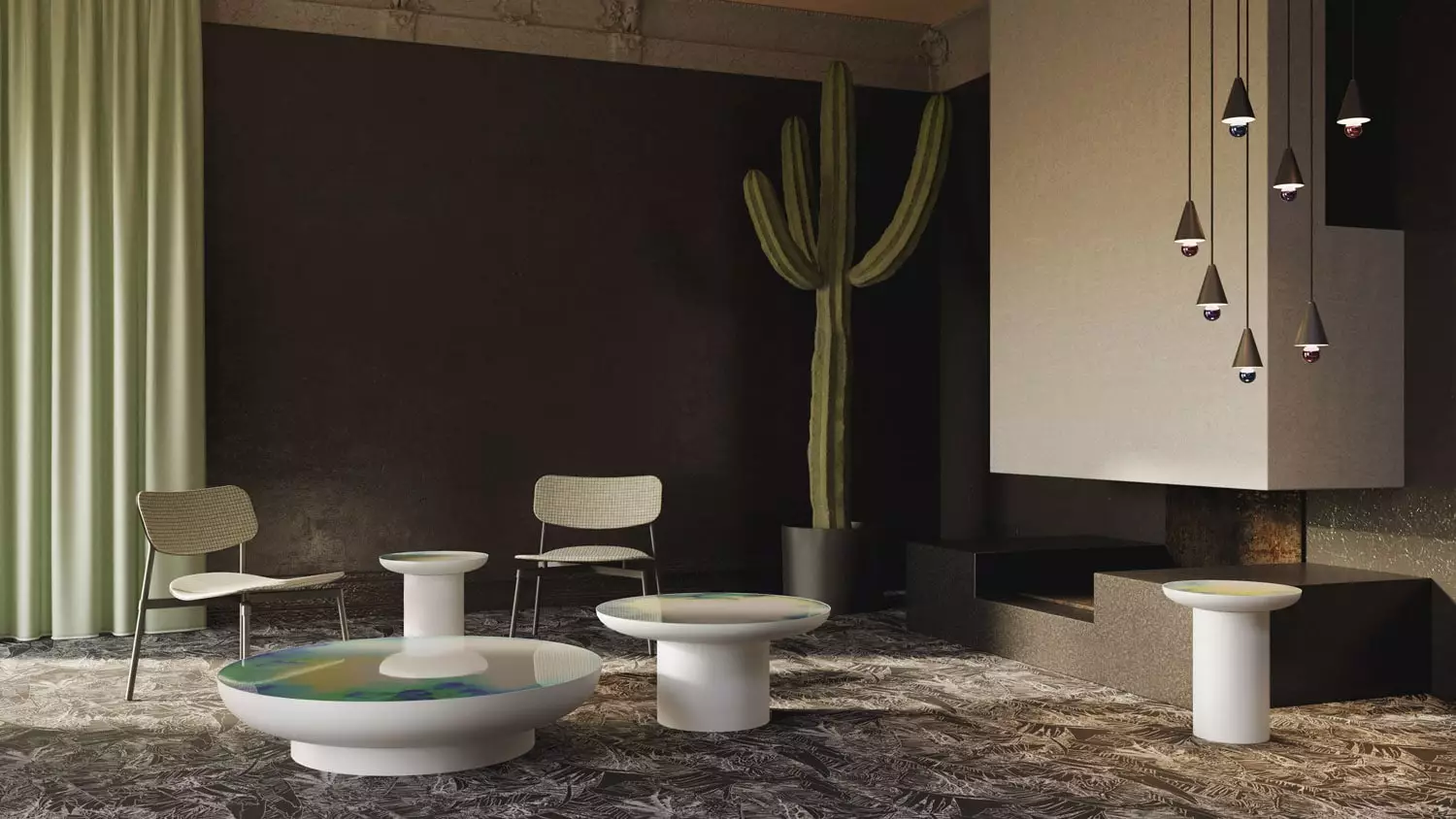 Petite Friture Cherry LED Riippuvalaisin 93 Mm, Musta - Image 4