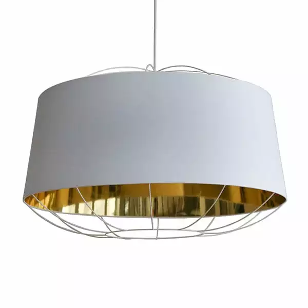 Petite Friture Lanterna 75 Riippuvalaisin Suuri, Valkoinen