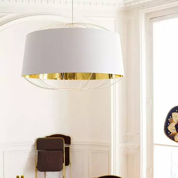 Petite Friture Lanterna 75 Riippuvalaisin Suuri, Valkoinen - Image 3