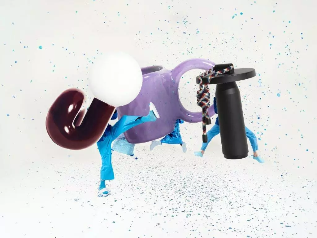 Petite Friture Quasar Pöytävalaisin Kannettava, Musta - Image 3