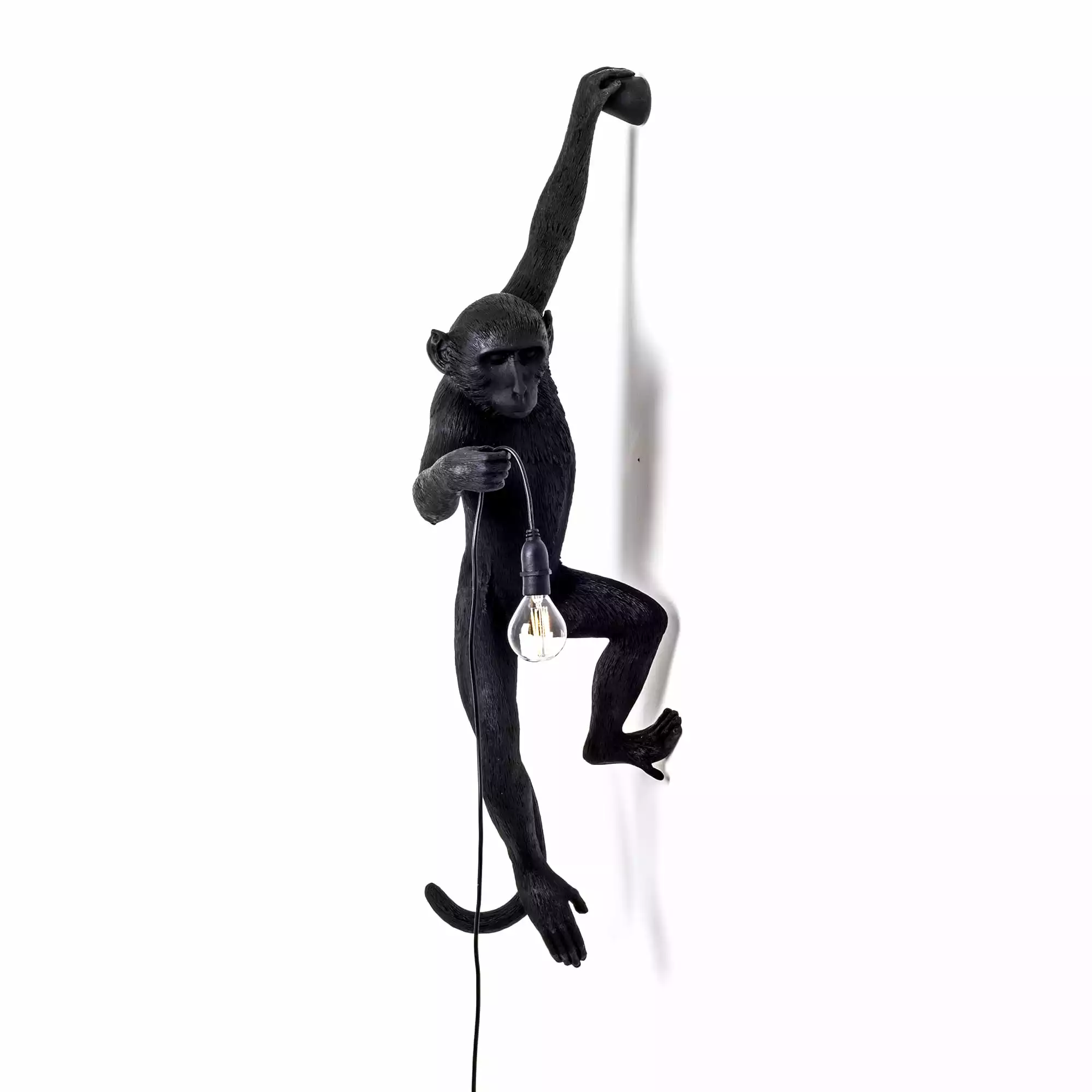 Seletti Apina Kattovalaisin, Ulkokäyttöön, Musta - Image 3