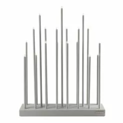 Smak Design Elflugan Grande Adventtikynttelikkö, Vaaleanharmaa